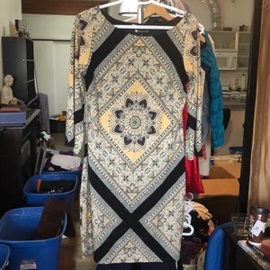 Valerie Bertinelli Mosaic Dress